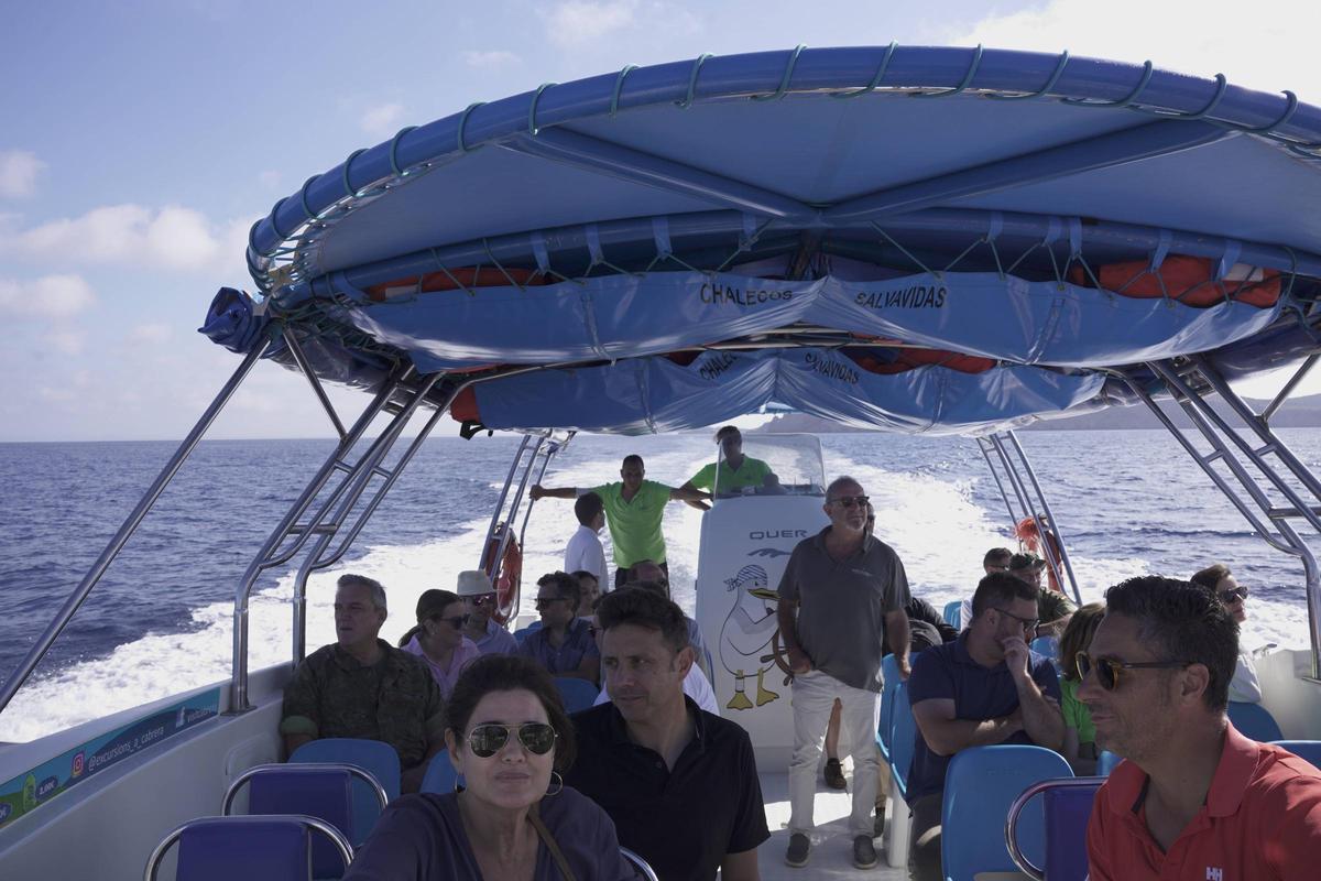 Marga Prohens visita la isla de Cabrera Marga Prohens visita la isla de Cabrera