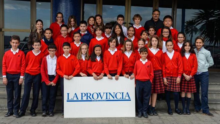 El Colegio Arenas Siete Palmas visita La Provincia/DLP - La Provincia