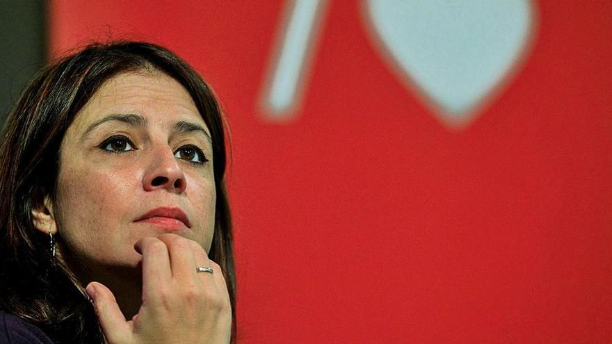 Adriana Lastra, Delegada del Gobierno, se recupera ya en el HUCA de una neumonía
