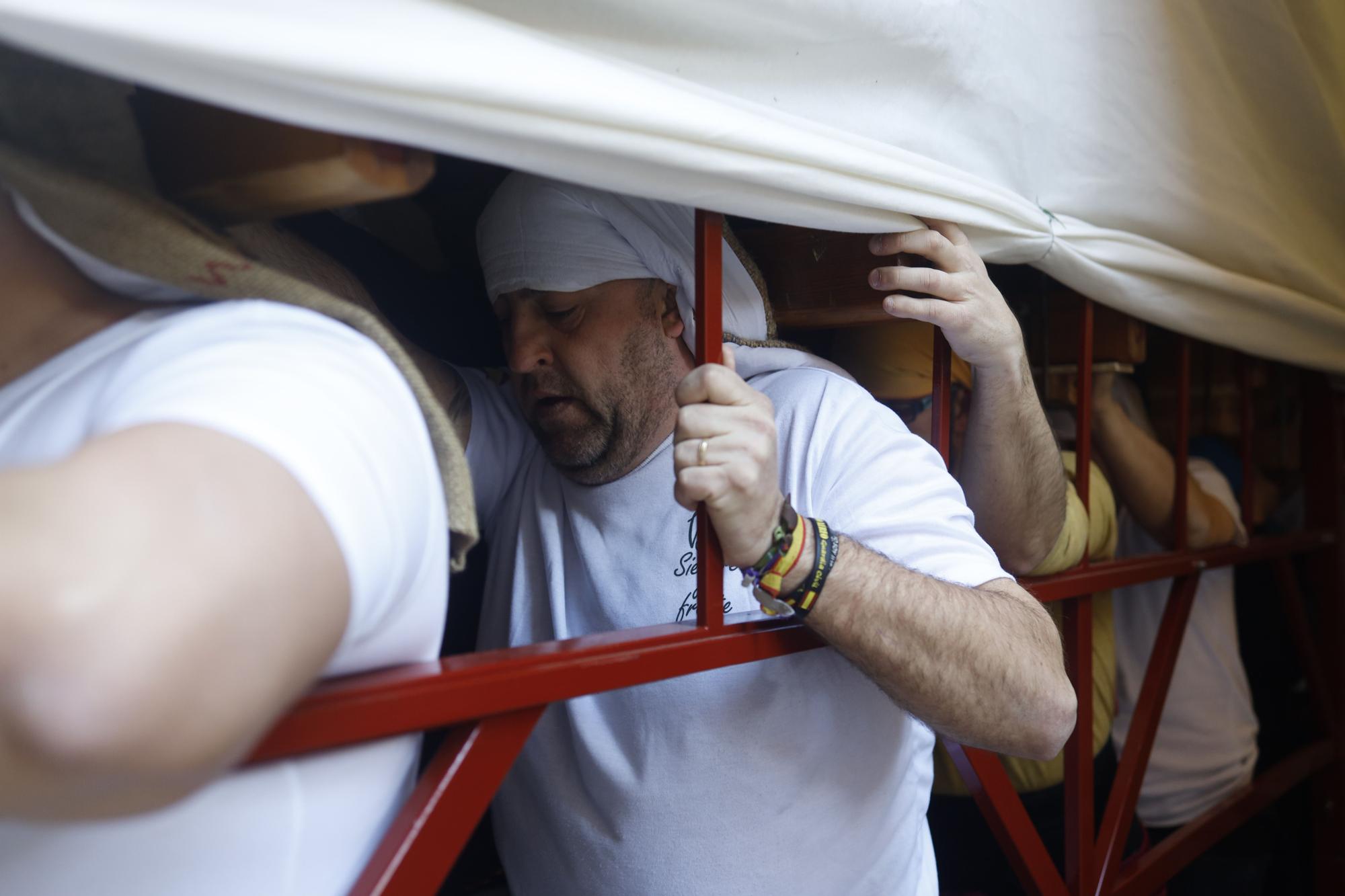 La cofradía de la Humildad comienza a preparar la Semana Santa