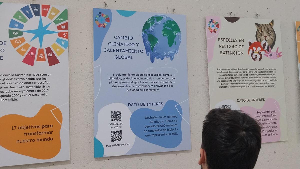 Imagen de la exposición que acoge el Centro Fundación Ibercaja Actur.