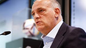 Javier Tebas, el impulsor del límite salarial en nuestra Liga.