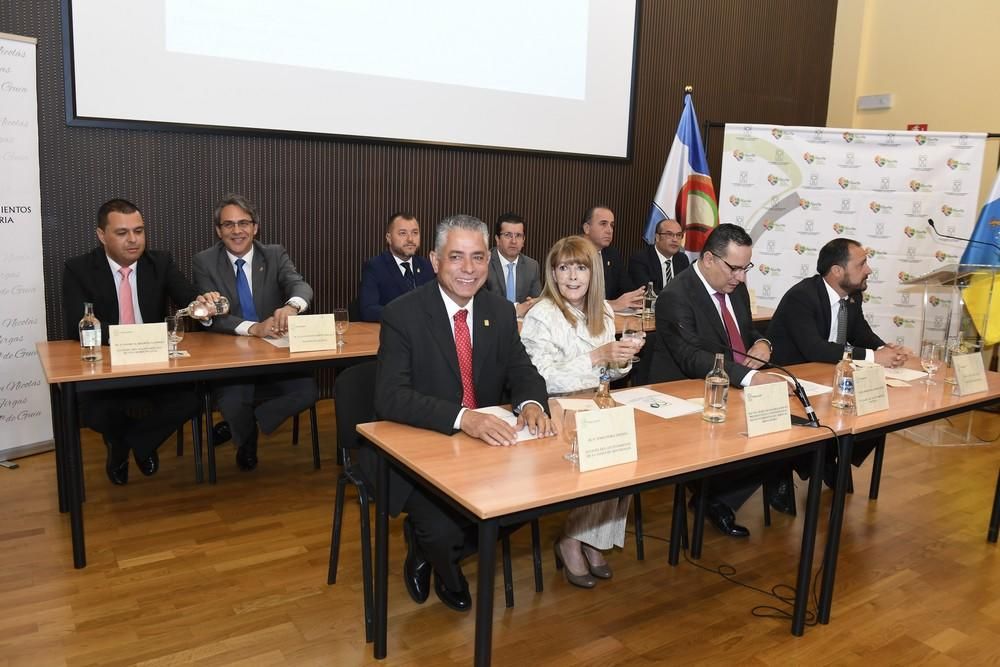 Toma de posesión del nuevo presidente de la Mancomunidad del Norte de Gran Canaria