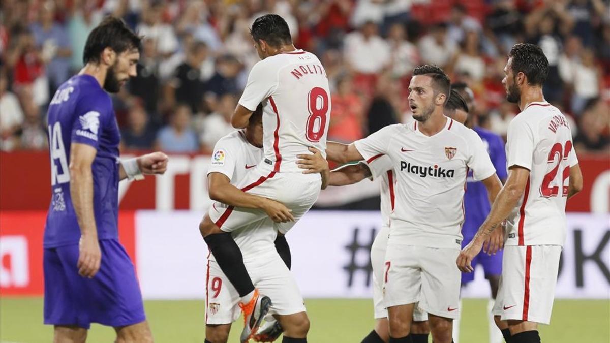 El Sevilla arranca la temporada con goleada en Europa