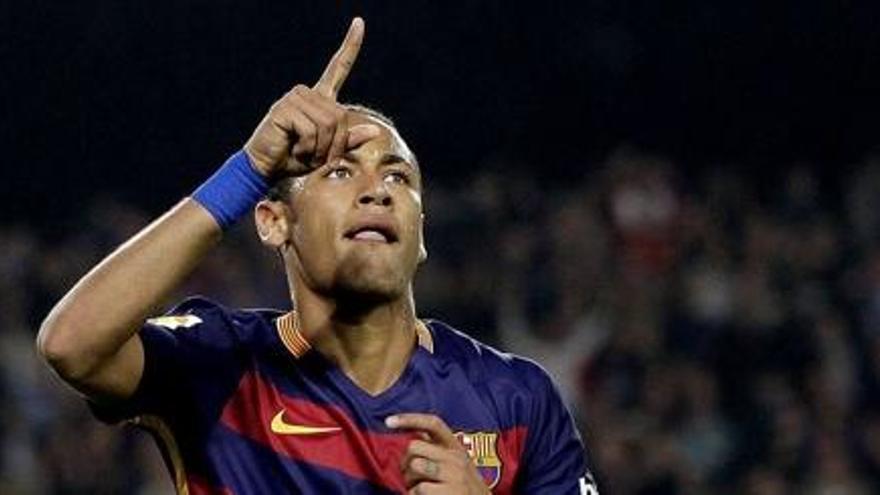 Neymar lidera el triomf del Barça amb un pòquer de gols