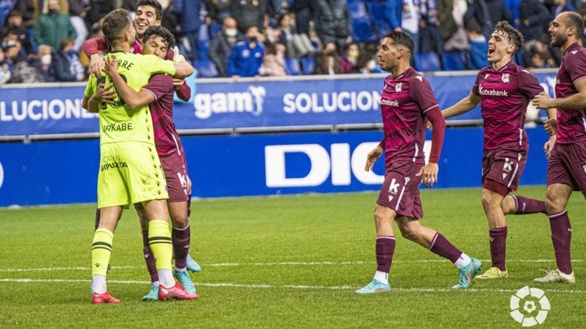 La Real B ganó este sábado en Oviedo