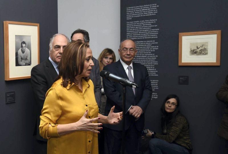 Presentación del primer autorretrato de Goya en su exposición con Buñuel en Madrid