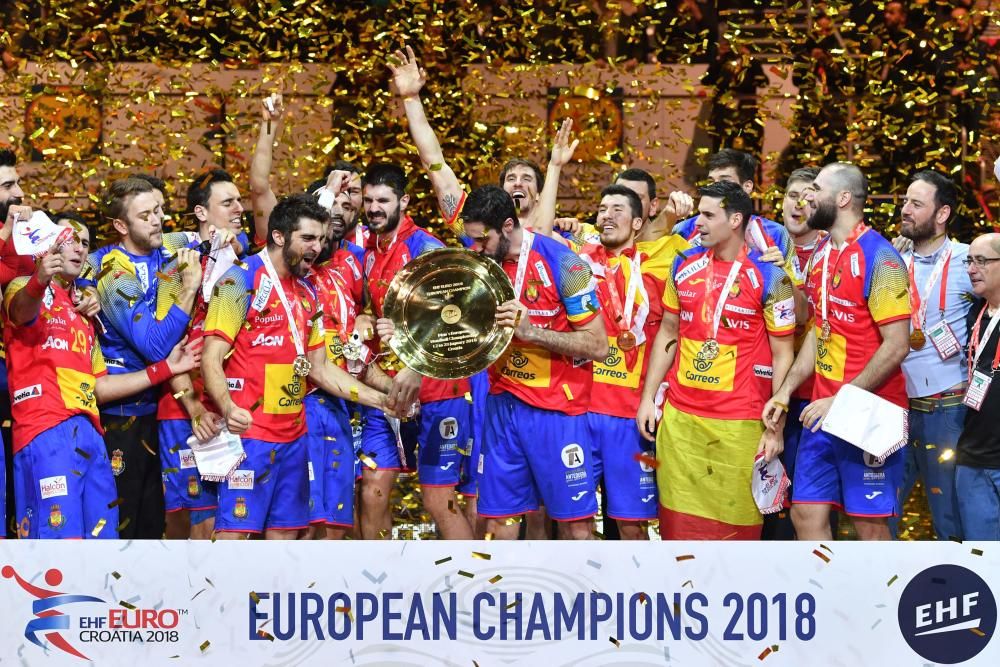 España, campeona de Europa de balonmano