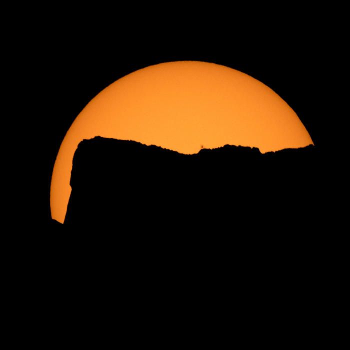 Las espectaculares imagen del eclipse de sol en Estados Unidos