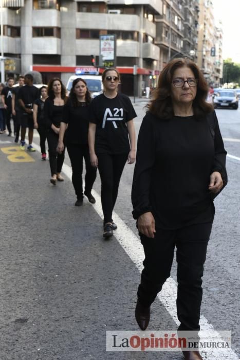 Marcha contra la explotación sexual en Murcia