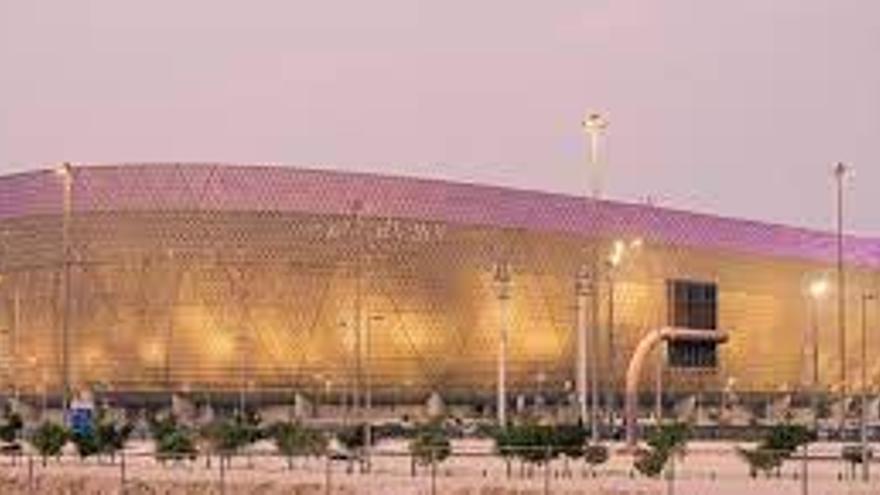 Uno de los estadios de Qatar que alberga partidos del Mundial.