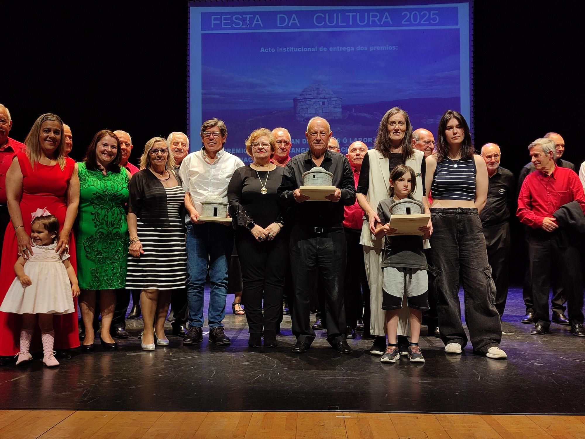 As mellores imaxes da gala das Letras Galegas en Cangas