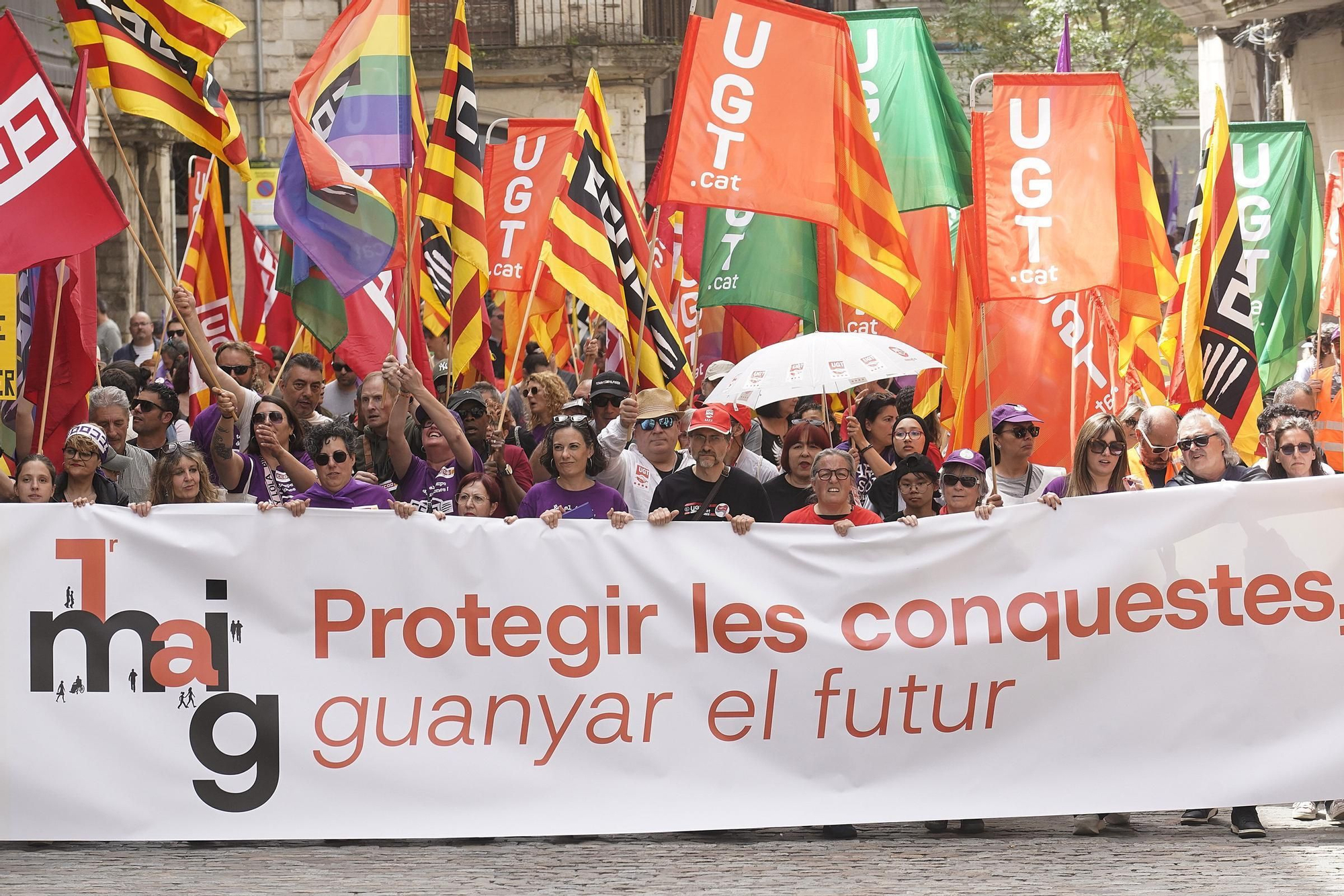 El sindicalisme gironí reclama reduir la jornada i fenar els accidents laborals
