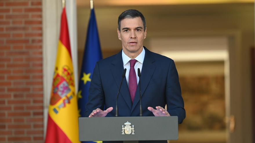 Pedro Sánchez: &quot;El reconocimiento de Palestina como estado no va contra nadie y menos contra Israel&quot;