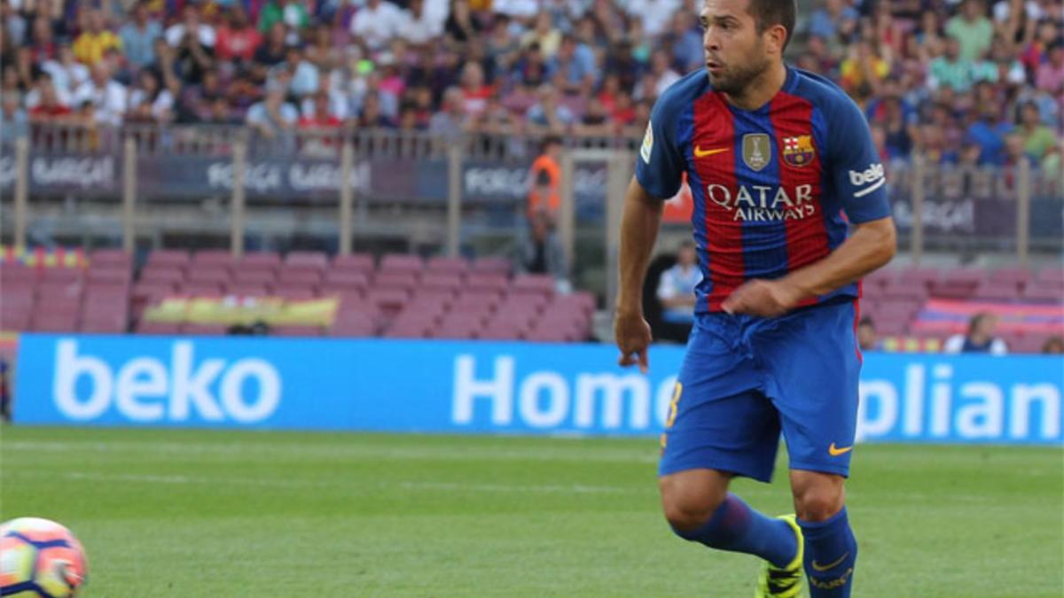 Jordi Alba, defensa del FC Barcelona
