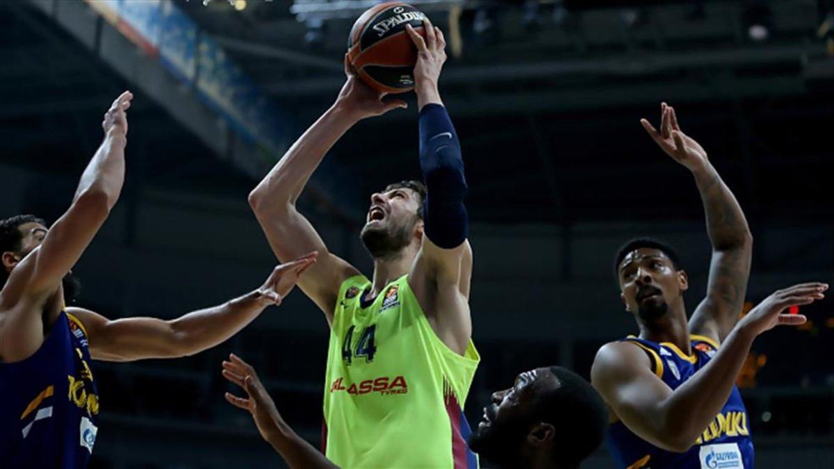 Tomic aportó 16 puntos y 6 rebotes a la victoria del Barça Lassa