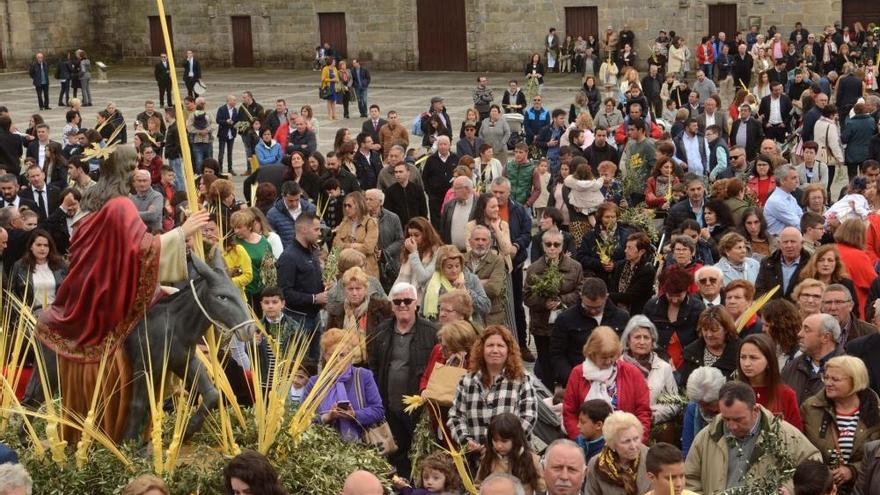 Bendición de Ramos, Palmas y procesión de La Borriquilla en Arousa