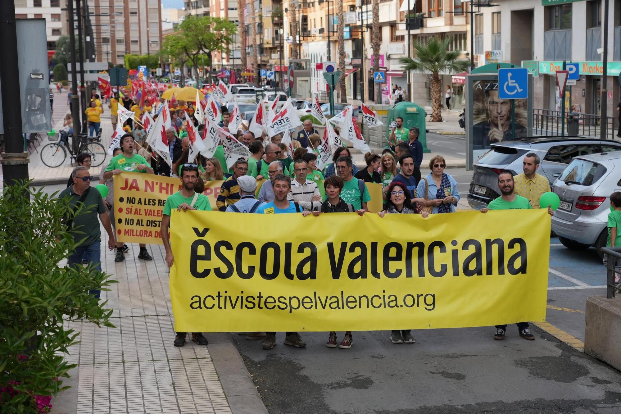 Galería de imágenes: La huelga general educativa concluye con una gran manifestación en Castellón