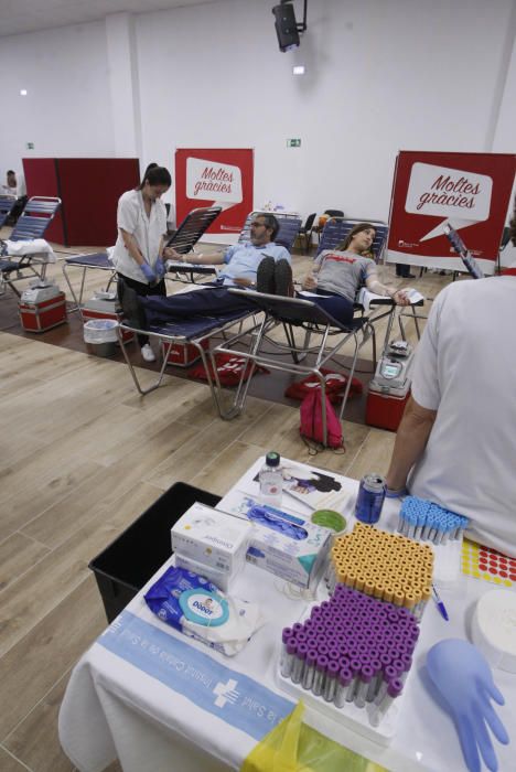 Donació de sang a Girona.