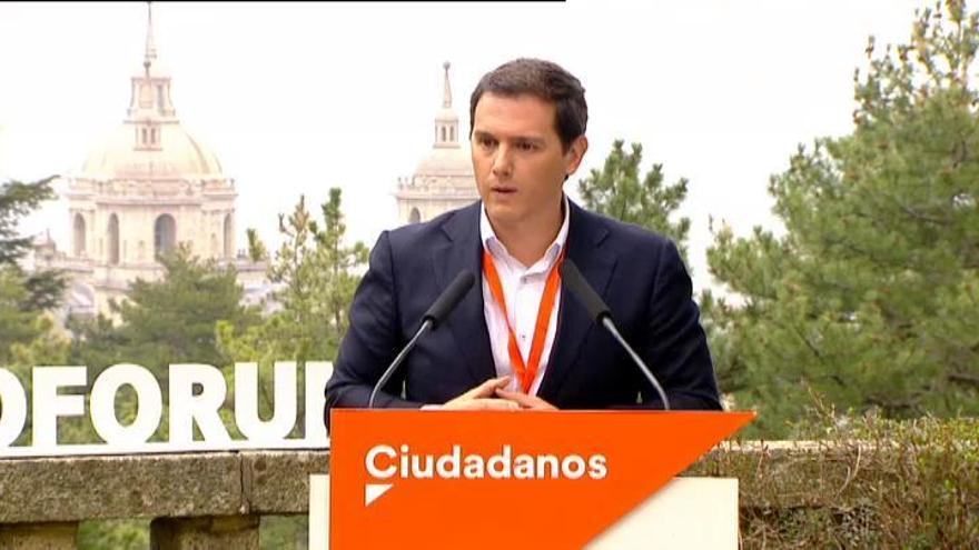 Rivera exige a PP y PSOE porque es &quot;responable de sus gobiernos&quot;