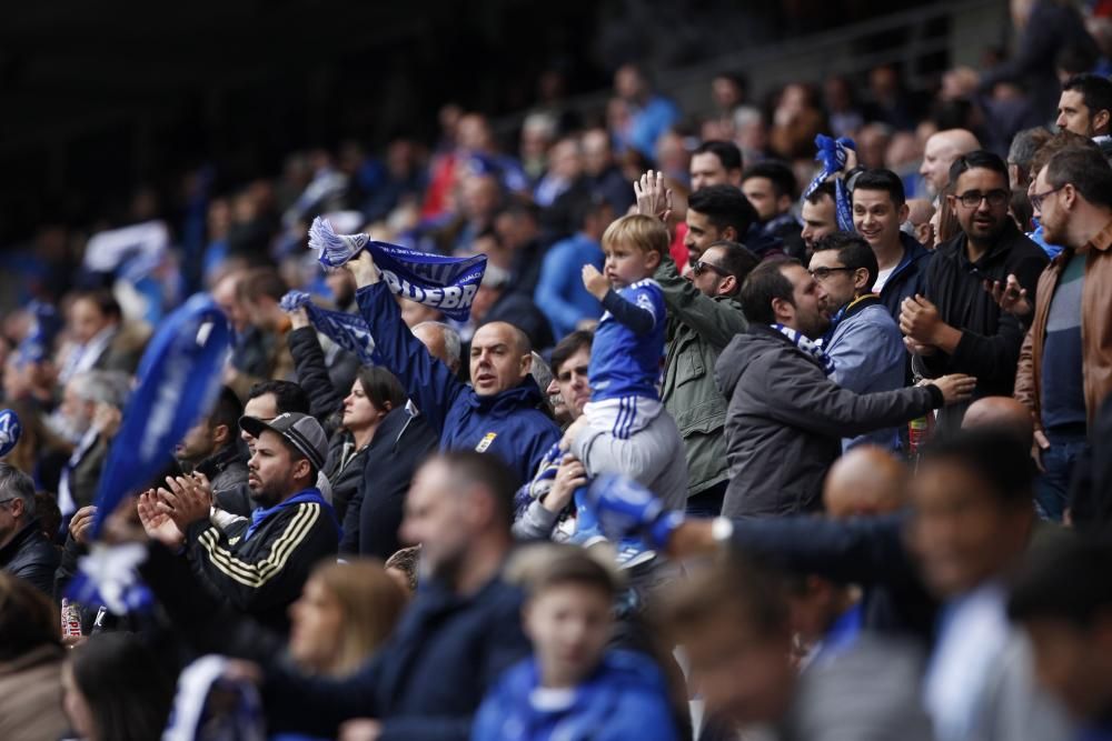 El partido del Oviedo, en imágenes