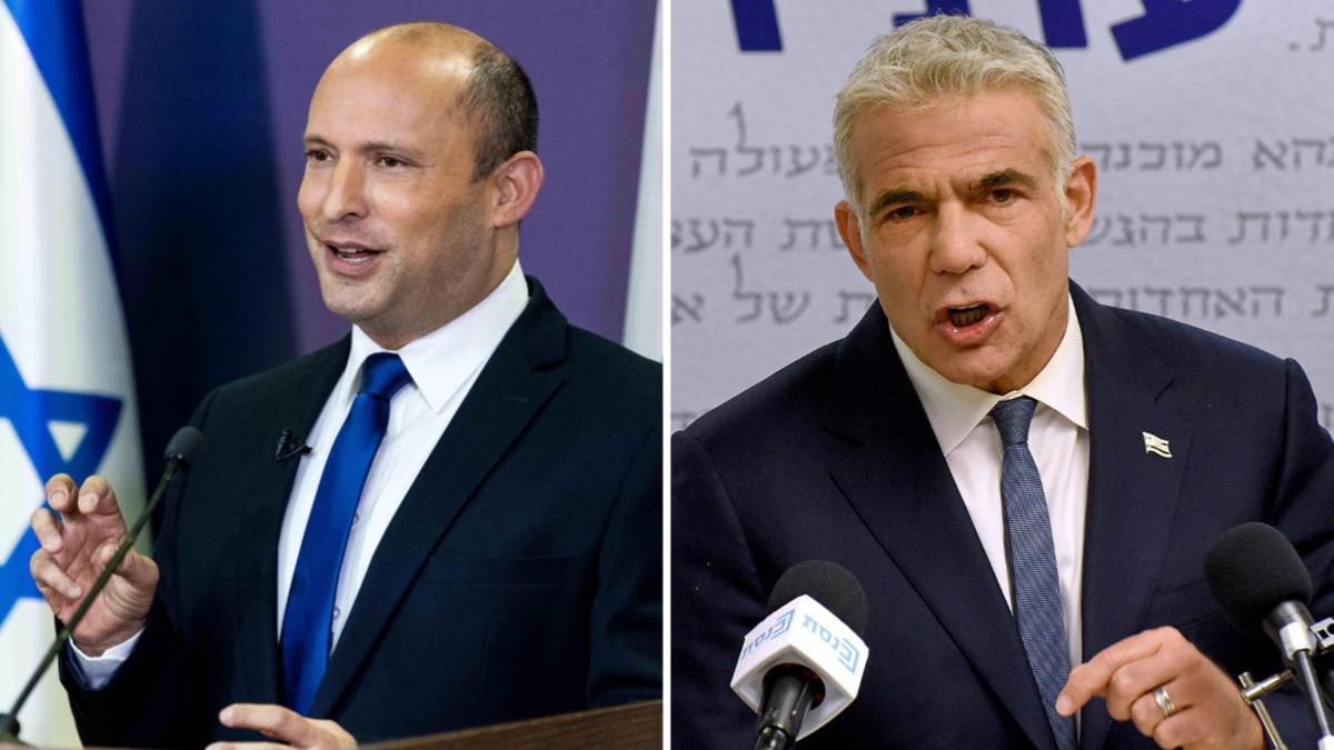 Naftali Bennett y Yair Lapid