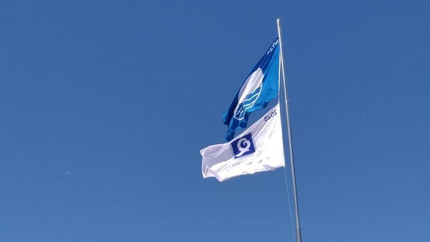La bandera azul en Montalvo