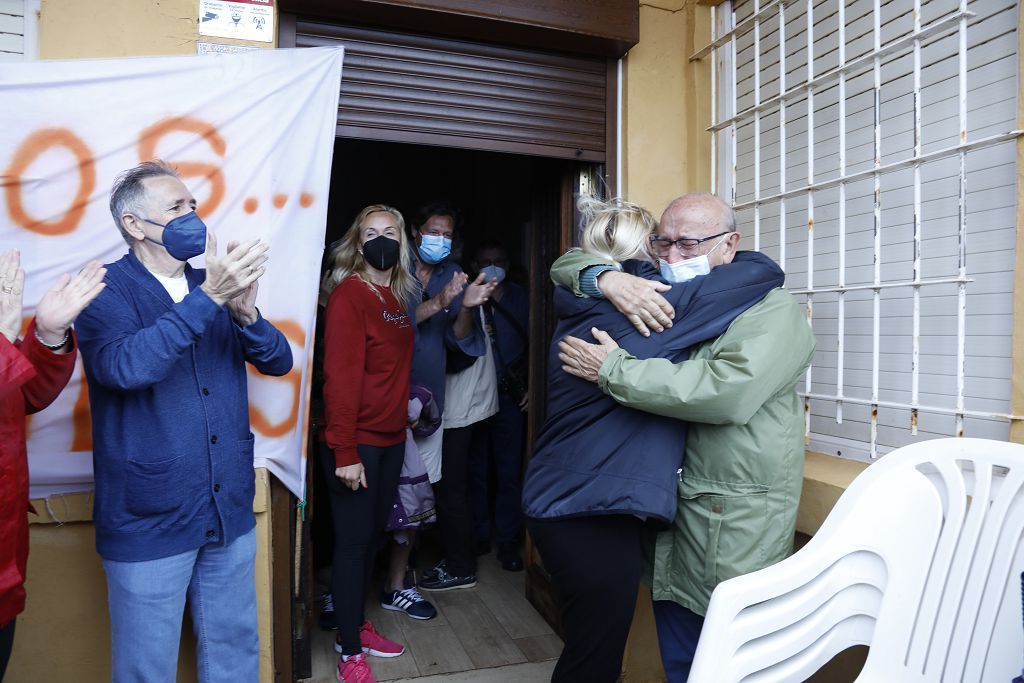 Impiden el desalojo de la vivienda de un jubilado en Cabo de Palos