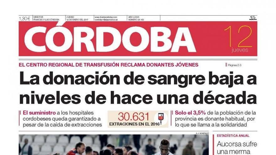 La portada de CÓRDOBA