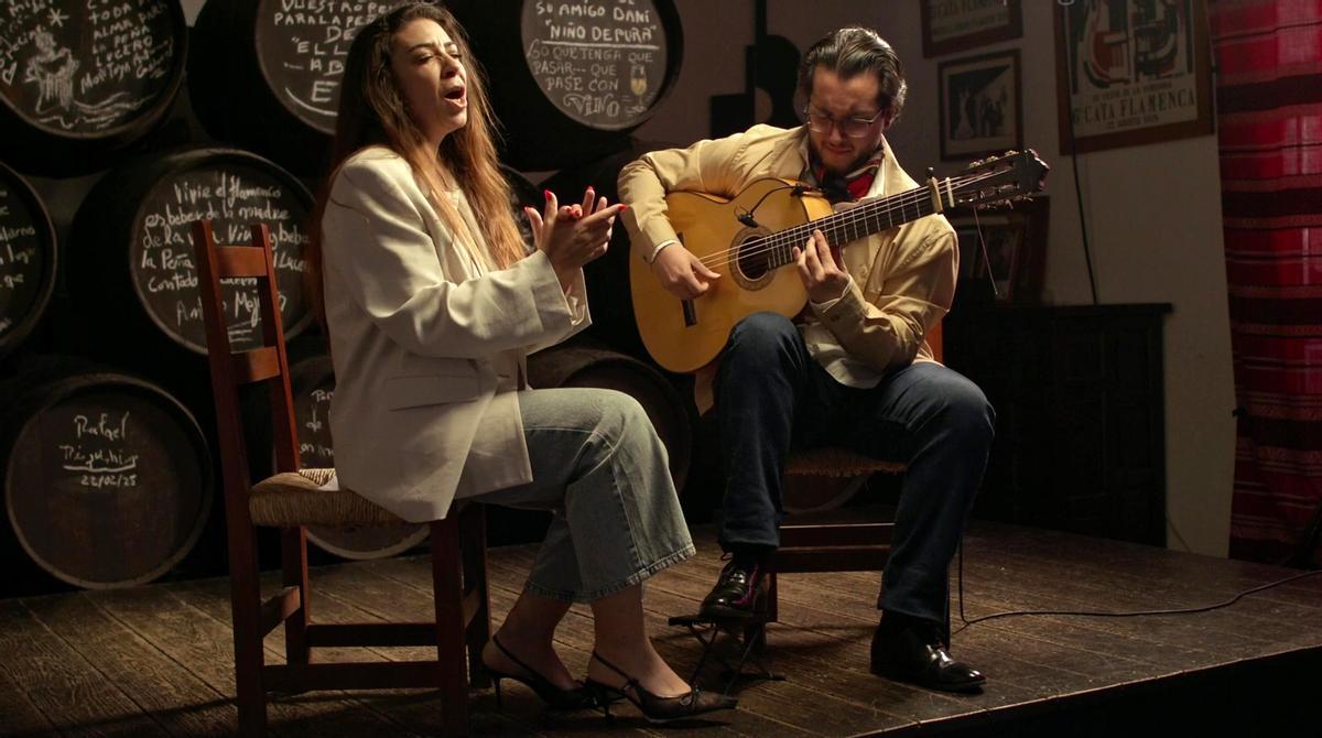 La cantaora Sandra Carrasco