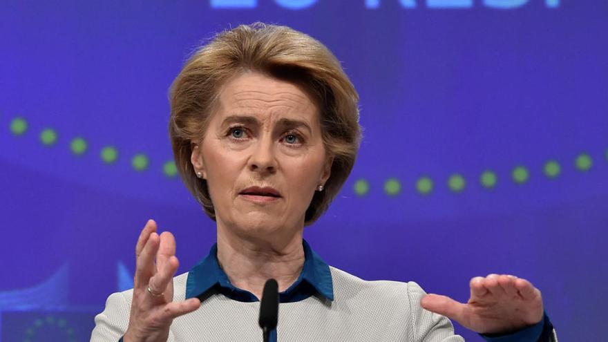 La presidenta de la Comisión Europea, Úrsula von der Leyen.