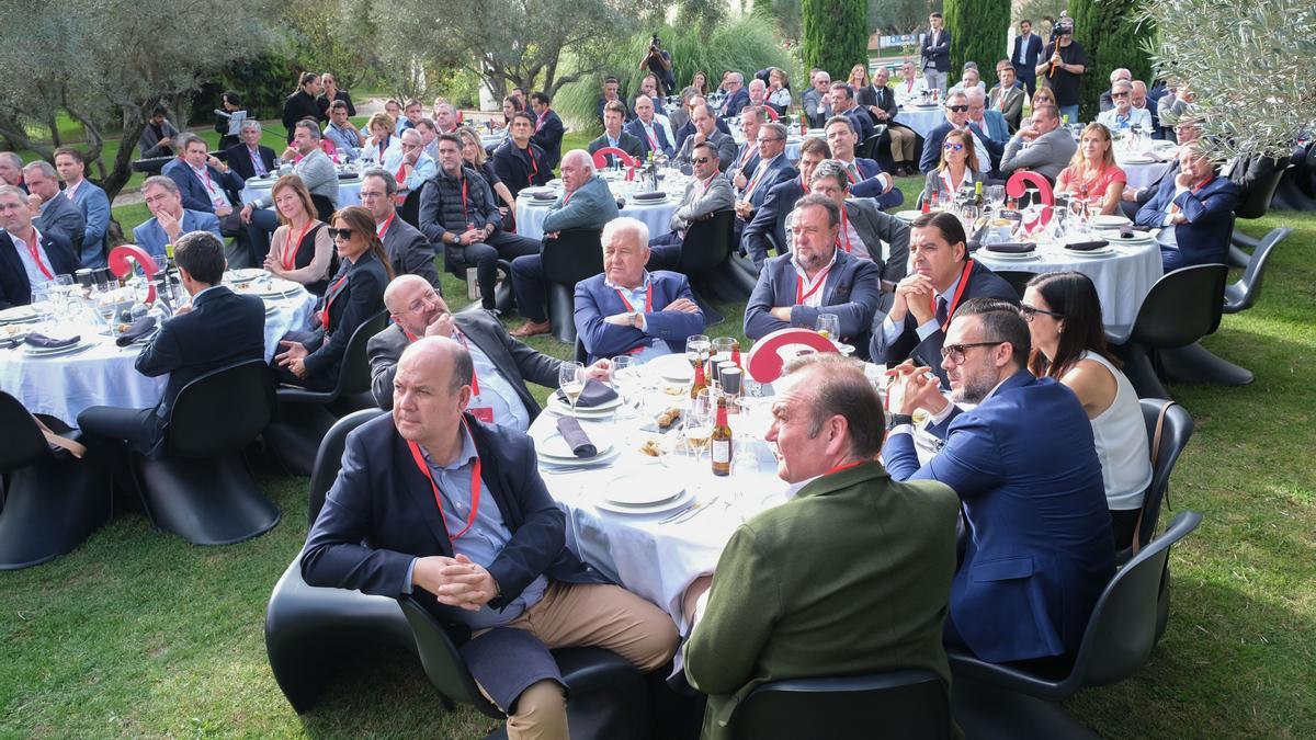 Un momento del acto de la Cámara de Comercio de Alicante.