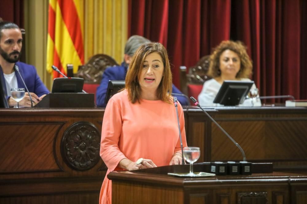 Debate en el Parlament sobre política general del Govern