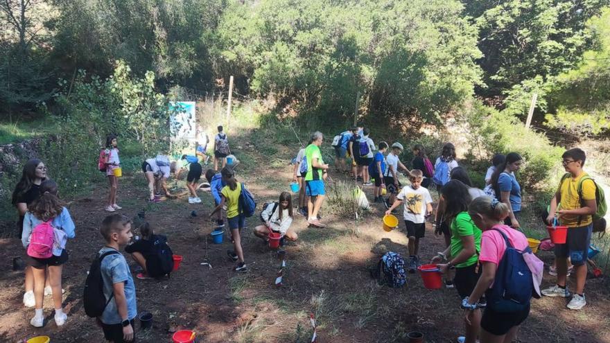 Homenaje a Ricardo Codorníu en el parque de Sierra Espuña