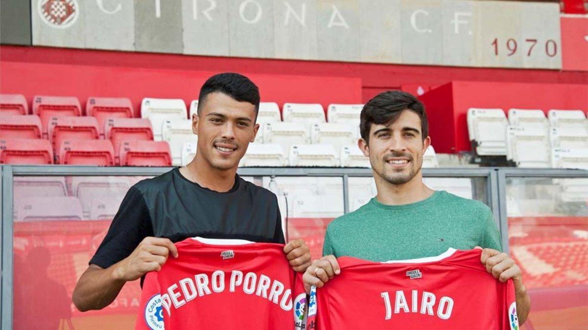 Jairo, junto a Pedro Porro en la que fue su primera presentación