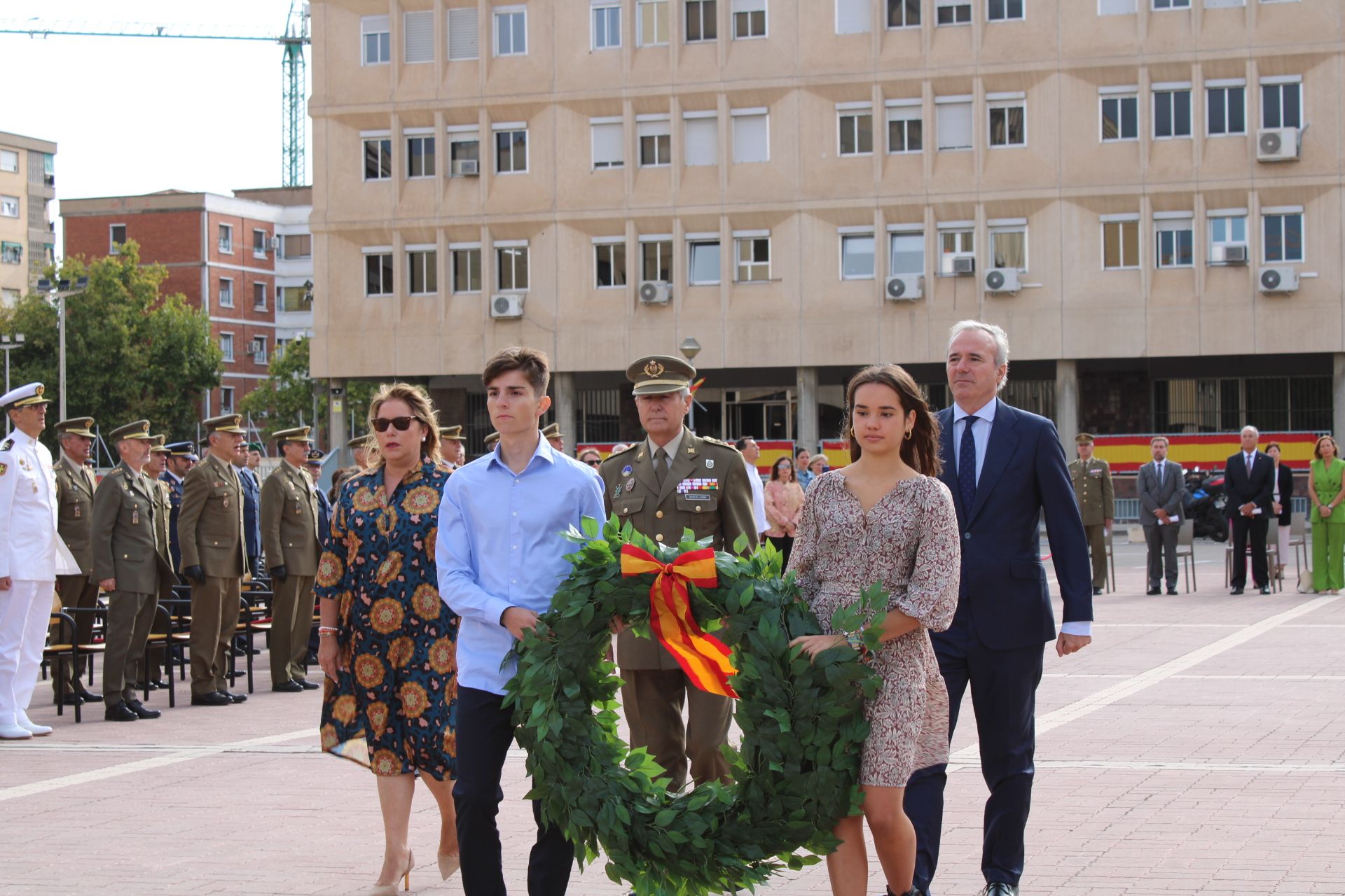 Acto en recuerdo de los que dieron su vida por la patria.