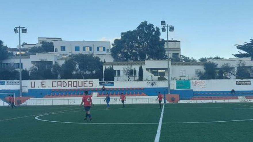 Quinze espectadors en el partit a Cadaqués coincidint amb el Mundial