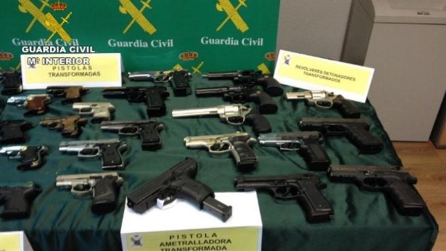 Detenidas 245 personas en la UE por tráfico de armas, algunas en Aragón