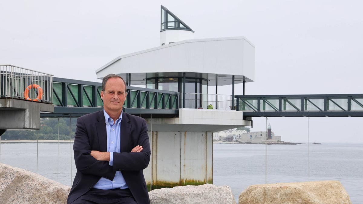 Carlos Botana, presidente de la Autoridad Portuaria de Vigo