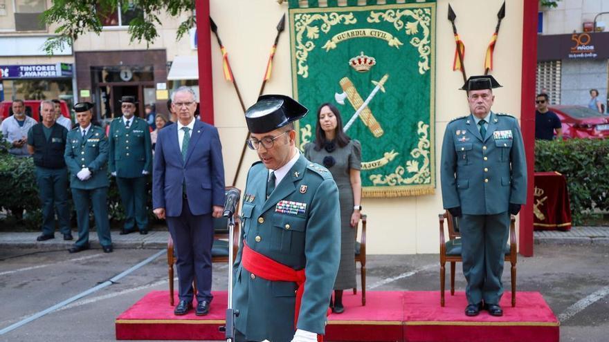 Vídeo | Andrés Velarde asume la jefatura de la Guardia Civil en Extremadura