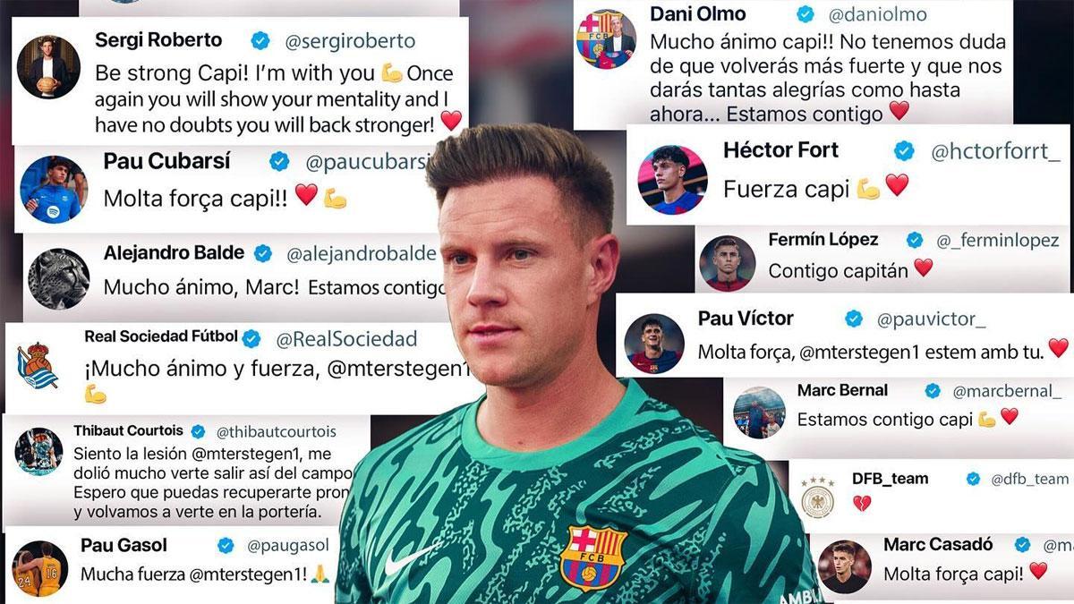 Ter Stegen, muy agradecido