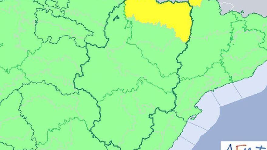 Sigue activada alerta amarilla por nieve para este viernes en el Pirineo