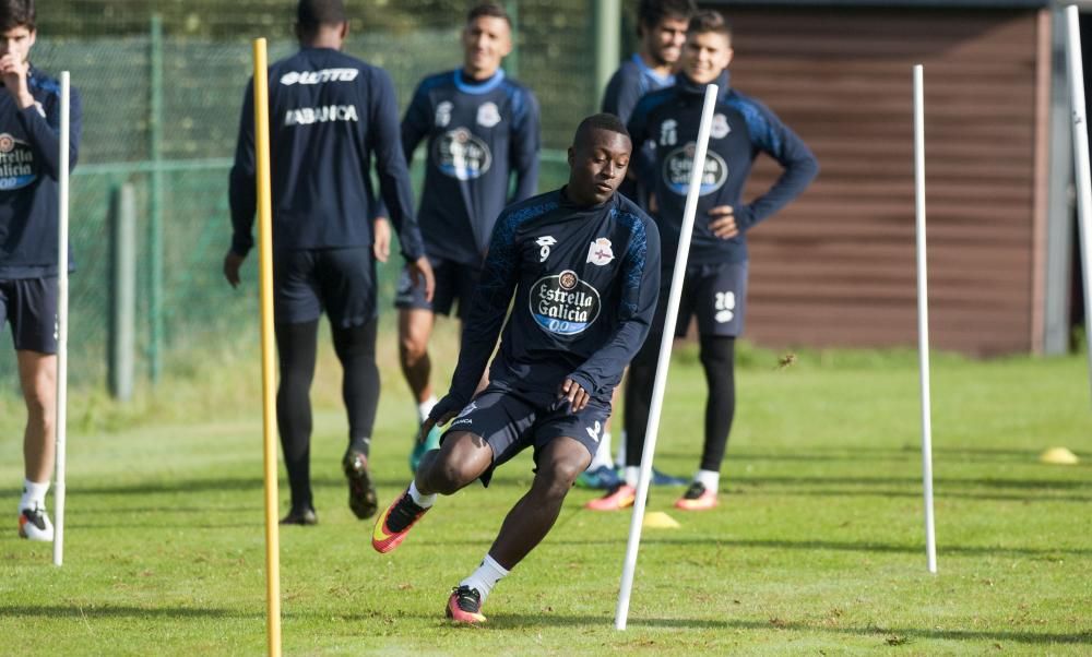 Nueva sesión de preparación para el partido del domingo, 23 de octubre, ante el Celta en Balaídos.