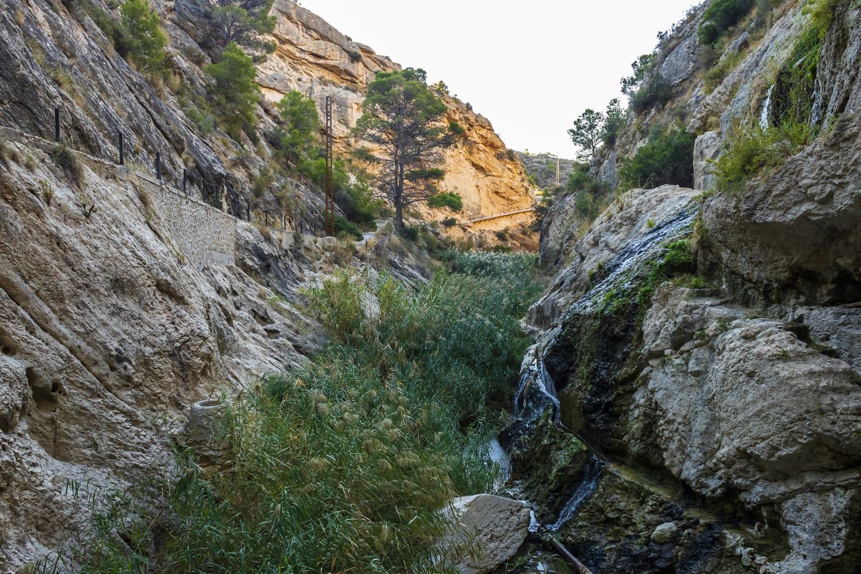 Las montañas son ideales para hacer senderismo en invierno.