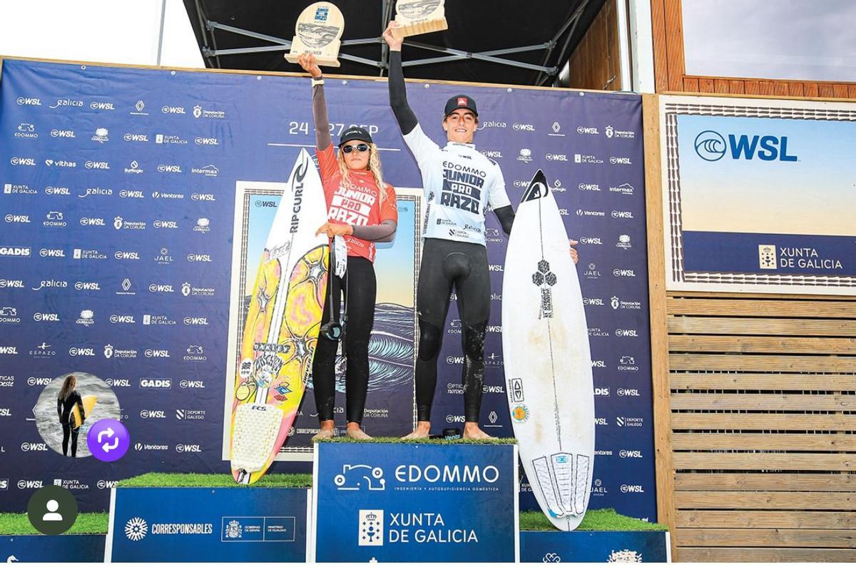 Los campeones en el Edommo Junior Pro Razo 2025