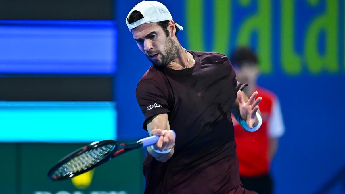 Khachanov jugó a un gran nivel