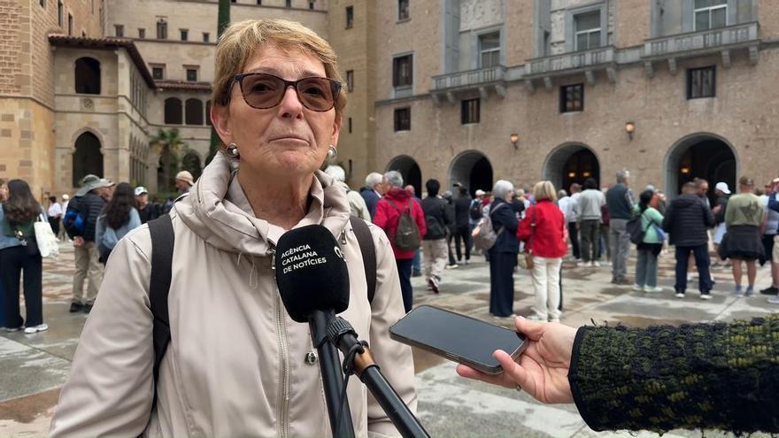Montserrat celebra la festivitat de la Mare de Déu amb la mirada posada a la possible visita del Papa