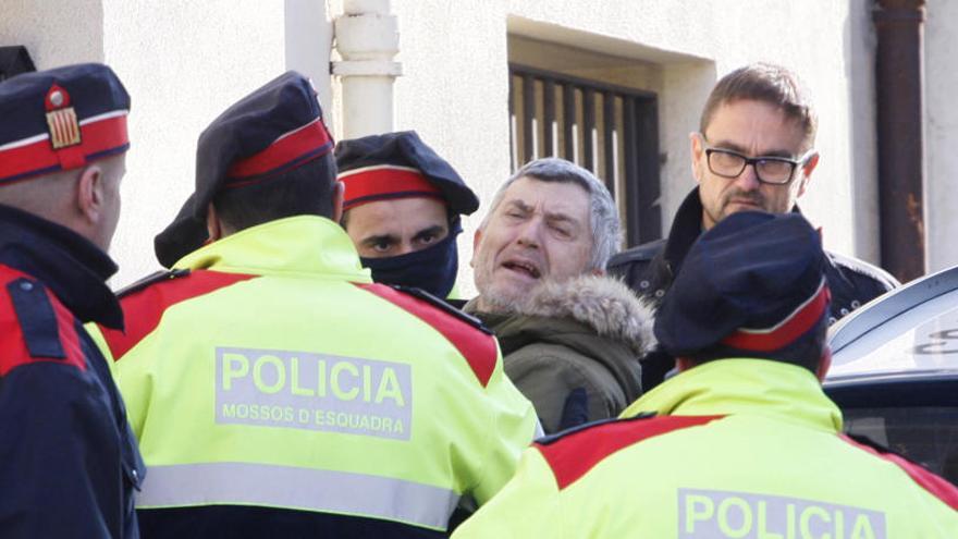 Magentí, durant un dels escorcolls.