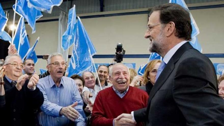 Rajoy: "A mí no me van a encontrar, se han equivocado de enemigo"