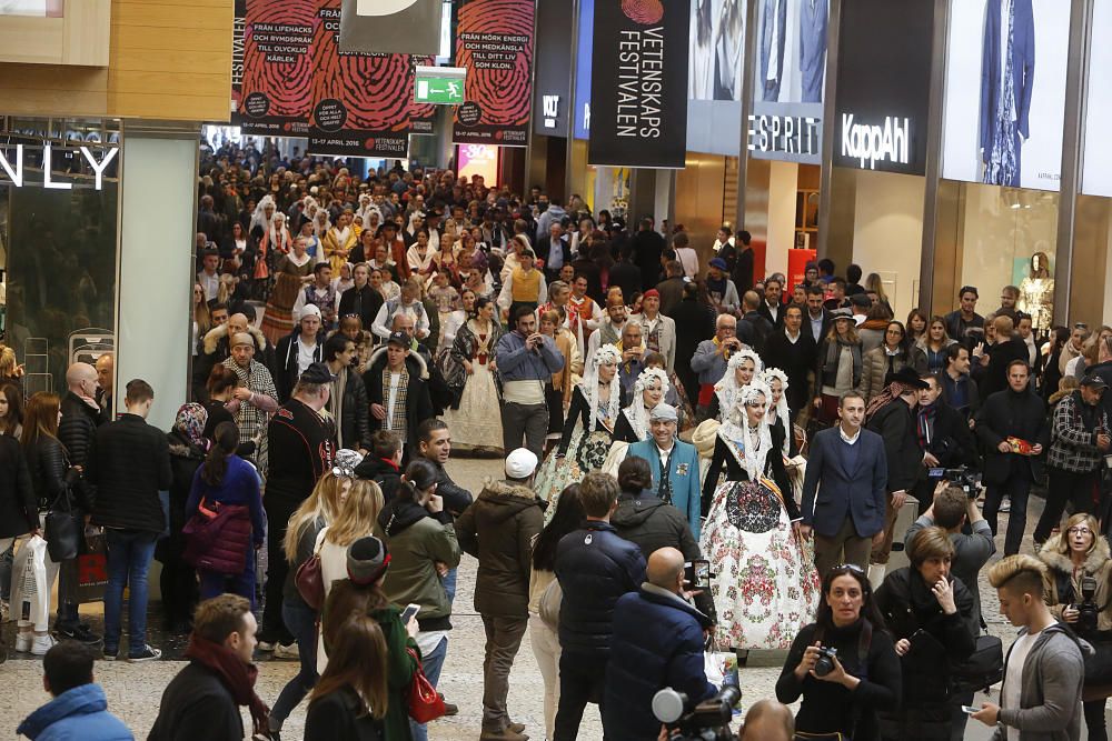 Últimos actos de la jornada promocional de las Hogueras en Göteborg